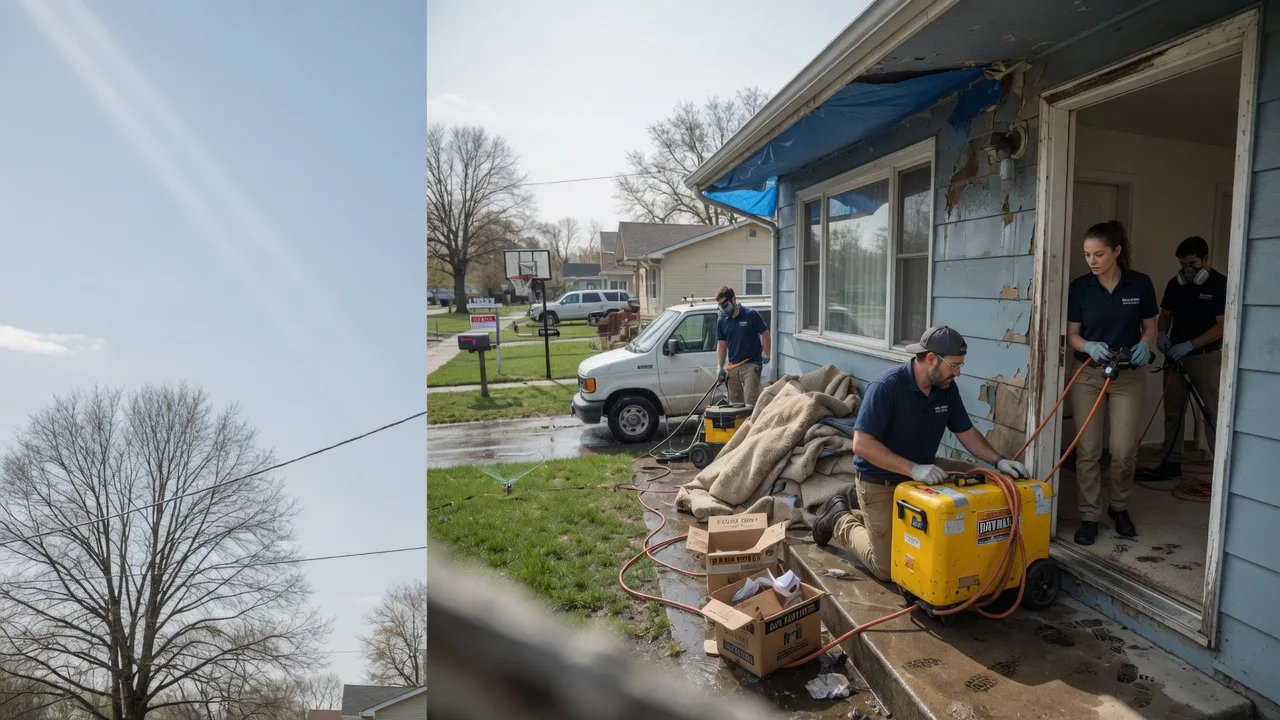 Basement Flood Cleanup in Ashtabula, OH near me